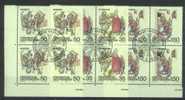 Liechtenstein  :  Yv  949-51  (o)   Blocs De 4 - Used Stamps