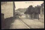 CPA  ANCIENNE- FRANCE- FOUG (54)-  AVENUE DE LA GARE AVEC BELLE ANIMATION - Foug