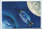 Romania-Postcard Unused-  Apollo Spacecraft - Espace