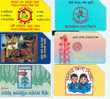 BANGLADESH * 6 Telecartes Different * Telefonkarten * Telefoonkaarten * Phonecards  (LOT 2) - Lots - Collections