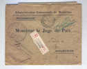 857/16 - Lettre RECOMMANDEE En FRANCHISE Totale - Entete Et Cachet Administration Communale De MOUSCRON 1921 - Franchise