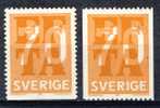 1967 Sweden Europa Sympathy Issue For Free Trade Set Of 2 MNH - Unused Stamps