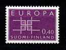 **FINLANDE 1963  Poste N° 556 Neuf Ier Choix. SUPERBE. Cote: 1.40 Euros (EUROPA) - Nuovi
