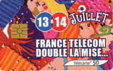 # France 1189  14 Juillet 50u Gem 06.02 Tres Bon Etat - 2002