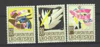 Liechtenstein  :  Yv  1037-39  ** - Neufs
