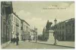 Cartolina - VENETO - ROVIGO - PIAZZA GARIBALDI E VIA SILVESTRI - PANORAMA - ANIMATA - Rovigo