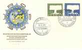 GERMANY 1957 EUROPA CEPT FDC ( Bonn 1 D ) - 1957