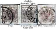 L.V. 0045d - 30 Centesimi - Sassone N.7, 8, 9 - Privi Di Difetti Occulti - - Lombardo-Vénétie