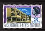 CHRISTOPHER NEVIS ANGUILLA - 1967 3c STATEHOOD STAMP FINE MNH ** - St.Christopher-Nevis & Anguilla (...-1980)