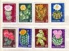 BULGARIA / Bulgarie  1970 Cactuses Set Of  8v.- MNH - Cactus