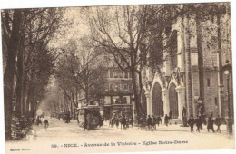 NICE   Avenue De La Victoire     Transport  Urbain - Treinverkeer - Station