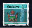 ZW Simbabwe 1985 Mi 330 Staatswappen - Zimbabwe (1980-...)