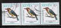 KENYA   Scott #  597  VF USED Strip Of 3 - Kenya (1963-...)