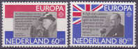 EUROPA - CEPT - Michel - 1980 - Nederland - Nr 1168/69 - MNH** - Cote 2,00€ - 1980