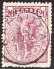 GREECE Cancellation KAΡΔITΣA Type IV On Flying Hermes 20 L Violet  Vl. 184 - Gebraucht