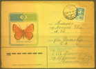 RUSIA USSR 0049 Cover Postal History Buttefly - Lettres & Documents