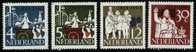 Ned 1963 Onafhankelijkheid Serie Mint Hinged 807-810 # 309 - Unused Stamps