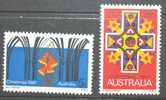 Australia 1967 Christmas Set Of 2 MNH - Nuovi