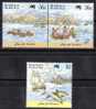 Australia 1987 The First Fleet - Tenerife Set Of 3 MNH - Nuevos