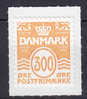 Denmark 2010 Mi. 1565    300 Øre Numbers & Waves Wellenlinien Mit Herzen Hearts Selbstklebende Papier MNH** - Unused Stamps