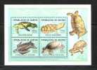 Guinee Guinea Bloc Tortues 2002** ( Different Des Timbres De Feuilles) Turtles Tartarugas Tortue Turtle Tartaruga - Turtles