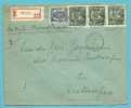 426+768 Op Brief Aangetekend Met Stempel BRECHT (23mm)   (VK) - 1948 Exportation