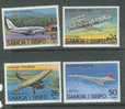 1978 AVIATION PROGRESS Set Of 4 - Samoa