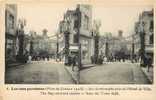 14 LISIEUX  FETES 1905 LES RUES PAVOISEES  ARC DE TRIOMPHE PRES DE L'HOTEL DE VILLE - Lisieux