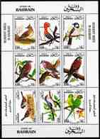 Bahrain 1991 Mi.No. 432 - 440 Birds Parrots  M\sh MNH** 16,00 € - Perroquets & Tropicaux