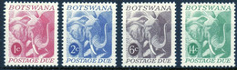 Botswana 1971 MiNr. 4 - 7 Mammals African Bush Elephants 4v MNH** 12,00 € - Olifanten