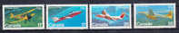 CANADA  - 1981 - Yvert 779/782 ** - Avions - Unused Stamps