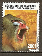 Cameroon 1998 MiNr. 1230  Kamerun Monkey The Drill 1v MNH** 30.00 € - Affen