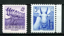 Canada 1956 MiNr. 299 - 300  Kanada Animals II 2v MNH ** 0.80 € - Gibier