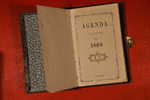 RARE !! Agenda 1868 Almanach Calendar / Tagesordnung / Kalender / Calendario 1868 RARIDAD !! - Sonstige & Ohne Zuordnung