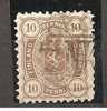 Finland1859: Michel 15Ay Used Perf.11 - Usati