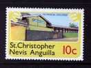 CHRISTOPHER NEVIS ANGUILLA - 1978 10c DEFINITIVE STAMP FINE MNH ** - St.Christopher-Nevis & Anguilla (...-1980)