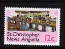 CHRISTOPHER NEVIS ANGUILLA - 1978 12c DEFINITIVE STAMP FINE MNH ** - San Cristóbal Y Nieves - Anguilla (...-1980)