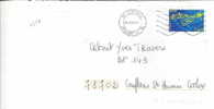 Timbre Seul Sur Lettre De 2004 N°3728 Meilleurs Voeux Avec Oblitération Du 04/02/2005 - Storia Postale