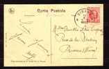 COB N° 192 Seul Sur CP - Oblitération : "DINANT B - 10-X-1923". - Cartas & Documentos