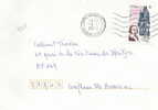 Timbre Seul Sur Lettre De 2004 N°3712 Cathédrale De Luçon Oblitération Du 13/01/2005 - Storia Postale