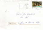 Timbre Seul Sur Lettre De 2004 N°3707 Maison Troglodytique Oblitération Du 04/01/2005 - Brieven En Documenten