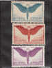 Switzerland 1924 Air Mail No Grilled Gum, Mint Light Hinge, Sc# C10-C12 - Neufs
