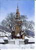 74 - Haute-Savoie - La Chapelle-d'Abondance - L'église Sous La Neige  - Dentelée - Format  10,5 X 15 - La Chapelle-d'Abondance