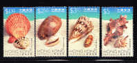 T)1997,HONG KONG,SET(4),SHELLS,SCN 803-806,MNH,PERF.½. - Ungebraucht