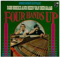 * LP *  ROB HOEKE AND HEIN VAN DER GAAG - FOUR HANDS UP (Holland 1971) - Instrumental