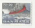 Denmark, Year 1973, Mi 547, Vulcan Of Heimaey, MNH ** - Ungebraucht