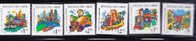 T)1999,HONG KONG,SET(6),HONG KONG AND SINGAPORE TOURISM,SCN 849-854,MNH,PERF.13 ¼ - Ungebraucht