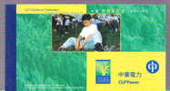 T)2001,HONG KONG,BOOKLET,CLP CENTENARY CELEBRATION,FLOWERS - Markenheftchen