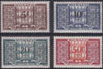 MONACO /  TAXE  /  1946  /  N° YT 36/38A  NEUF* MH - Postage Due