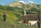 Obwalden Obwaldner Alphonbläser Mit Widderfeld Nünalphorn Hutstock Glaubenbielen Giswil 1969 - Giswil